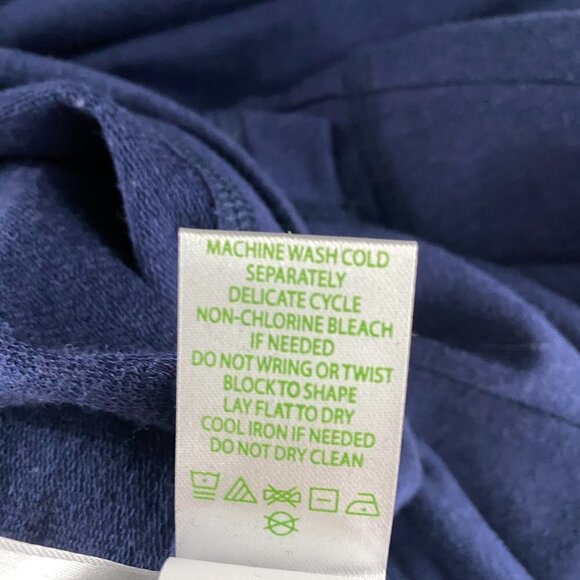 Lilly Pulitzer UPF 50+ Joyce Dress Small True Navy Blue V-Neck NWT DR-1418 - Picture 10 of 13